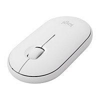 Logitech Pebble i345 - souris - Bluetooth - blanc