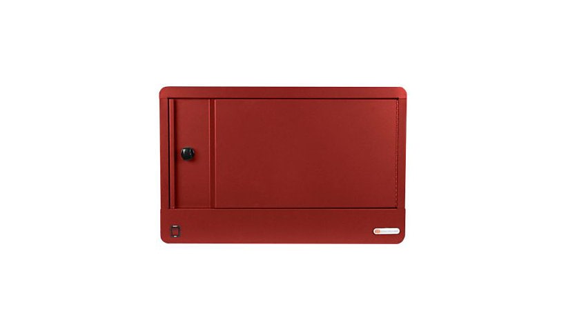 Bretford Cube Micro Station Pre-Wired TVS16USBC - cabinet unit - for 16 devices - red