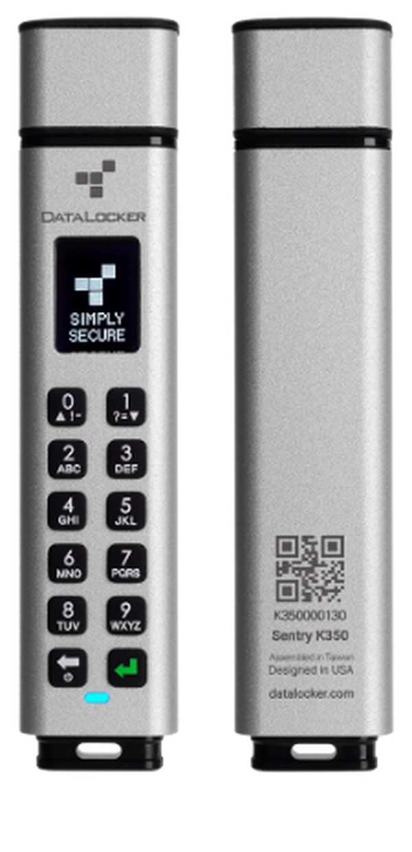 DataLocker Sentry K350 16GB Encrypted Flash Drive