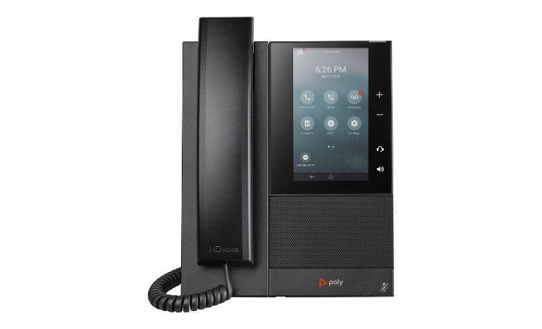 Poly CCX 505 Business Media Phone for Microsoft Teams and PoE