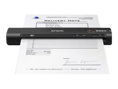 Epson WorkForce ES-60W - sheetfed scanner - portable - USB 2.0, Wi-Fi(n)