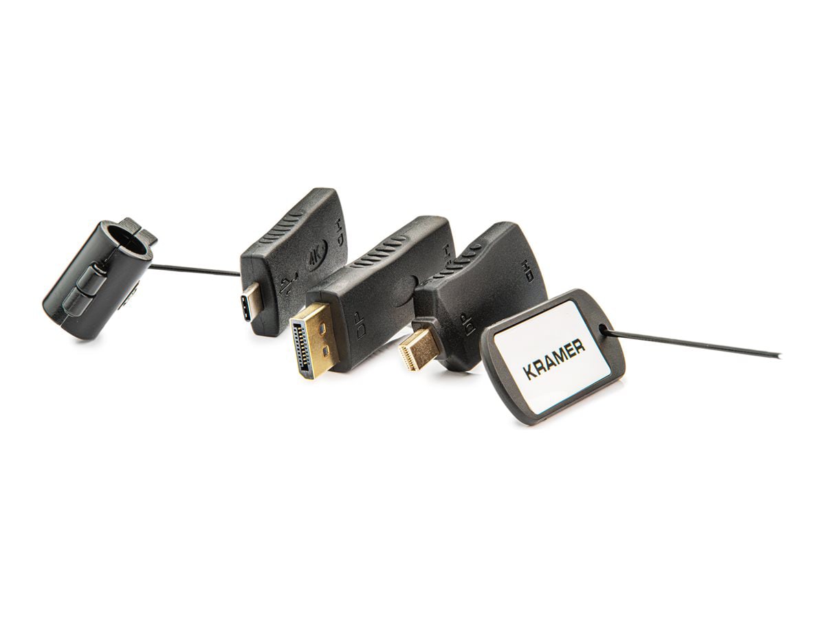 Kramer AD-RING-11 - video / audio adapter kit - Mini DisplayPort / DisplayPort / HDMI / USB