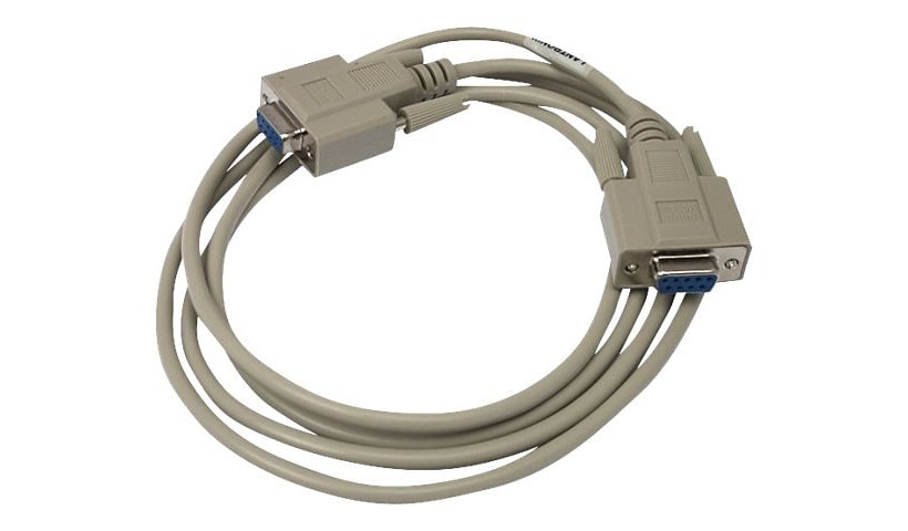 Lantronix null modem cable - 6 ft