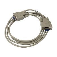 Lantronix null modem cable - 6 ft