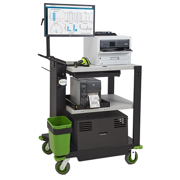 Newcastle Systems PC Series 30" Industrial Cart