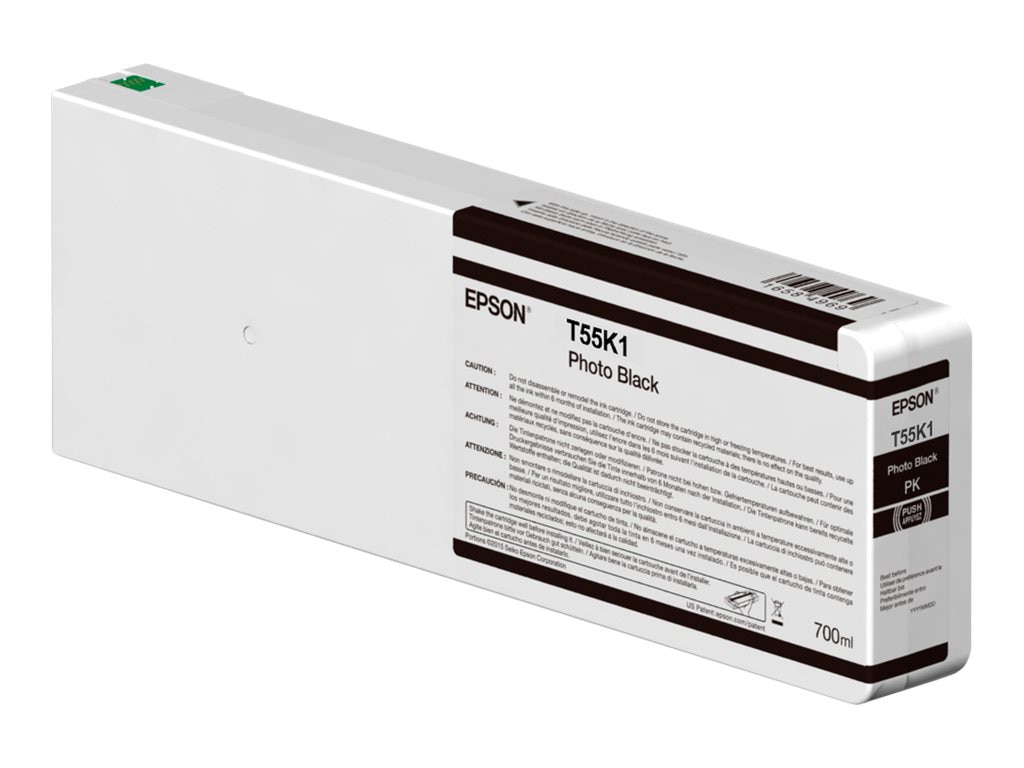 Epson T55K1 - photo black - original - ink cartridge