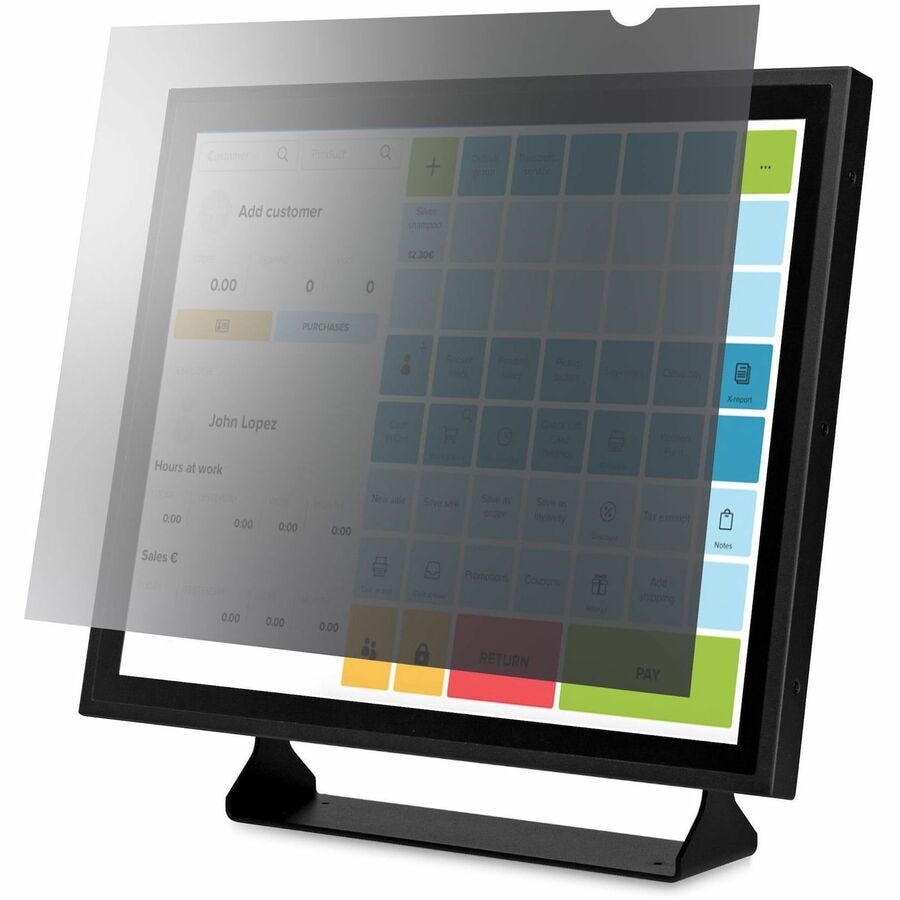 StarTech.com 19-inch 5:4 Computer Monitor Privacy Filter, 19" Monitor Priva