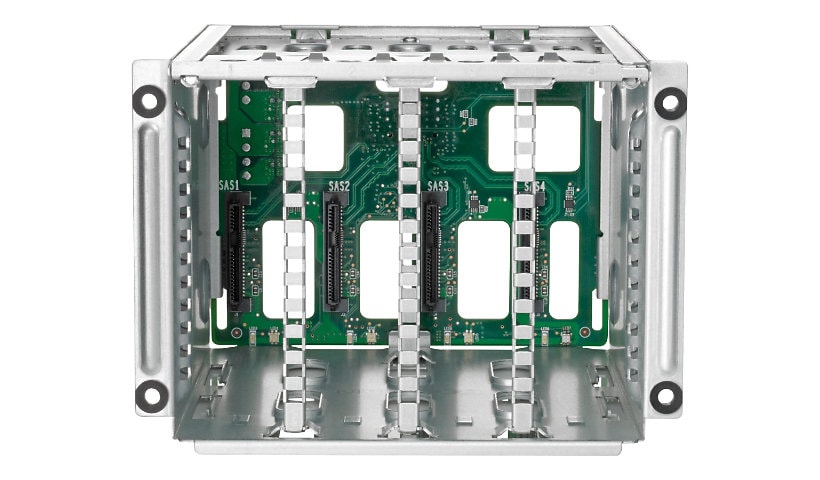 HPE 8SFF x1 U.3 Drive Cage Kit - storage drive cage - tri-mode