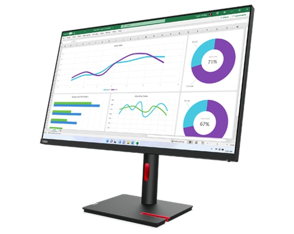 Lenovo ThinkVision T32H-30 31.5" Monitor with MC60 Webcam