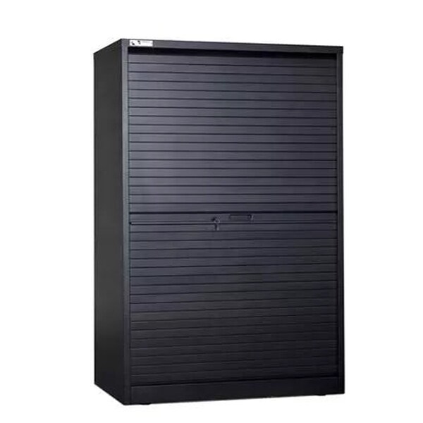 Turtle 66" LTO and Hard Drive Multi Media Cabinet with 11 Shelves - Black