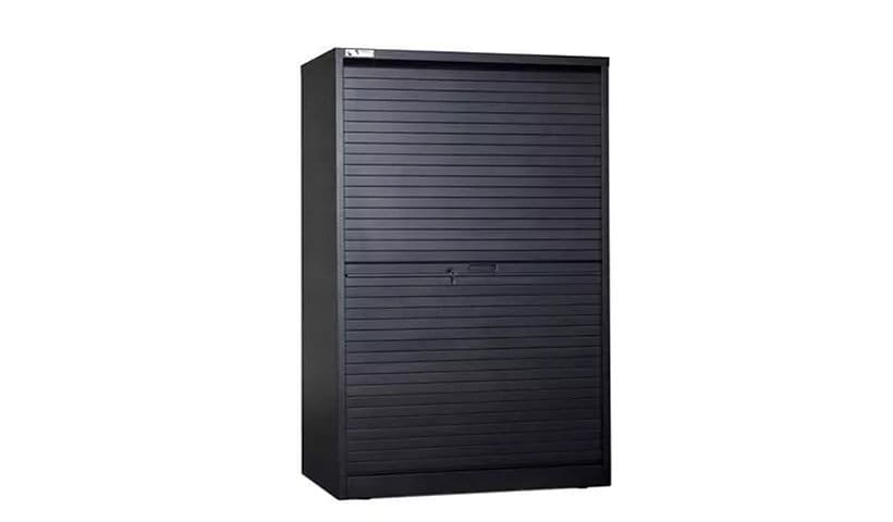 Turtle 66" LTO and Hard Drive Multi Media Cabinet with 11 Shelves - Black