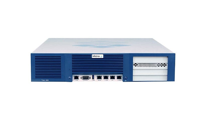 Infoblox Trinzic ND-4005 Hardware Appliance with 2xPSU and 10GE SFP Port