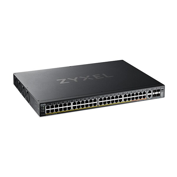 Thumbnail 3 of 4 for Zyxel 48 Port GbE Layer 3 Access PoE+ Switch with 6x10G Uplink
