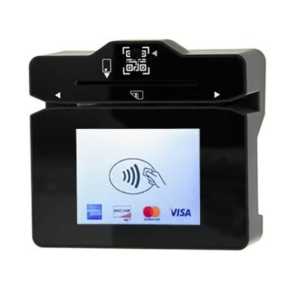 MagTek Dynaflex Pro Barcode Reader with Touchscreen Display and USB Connection - Black