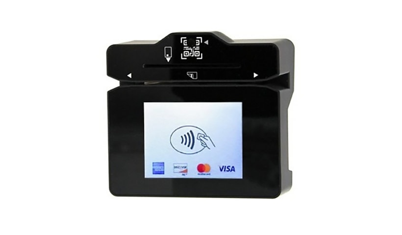 MagTek Dynaflex Pro Barcode Reader with Touchscreen Display and USB Connection - Black
