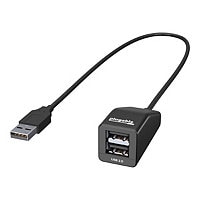 Plugable USB2-2PORT - hub - 2 ports