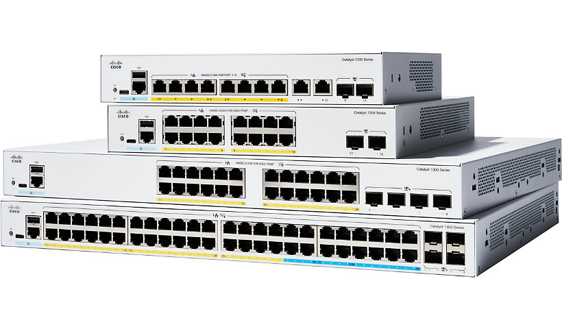 Cisco Catalyst 1300 Series 24 Port PoE+ Switch