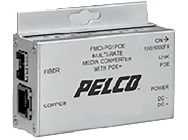 PELCO 1000M MEDIA CNVRT-SFP 1CH POE