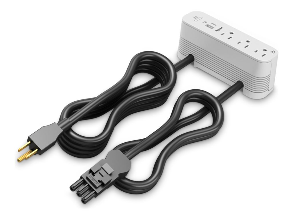 Wiremold ModPower Series On-Surface Primary Unit - White