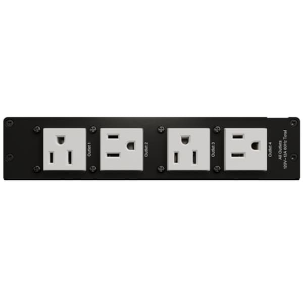 Legrand NEXSYS 6 Outlet 15A Compact Power PDU with Multi-Stage Surge Protection