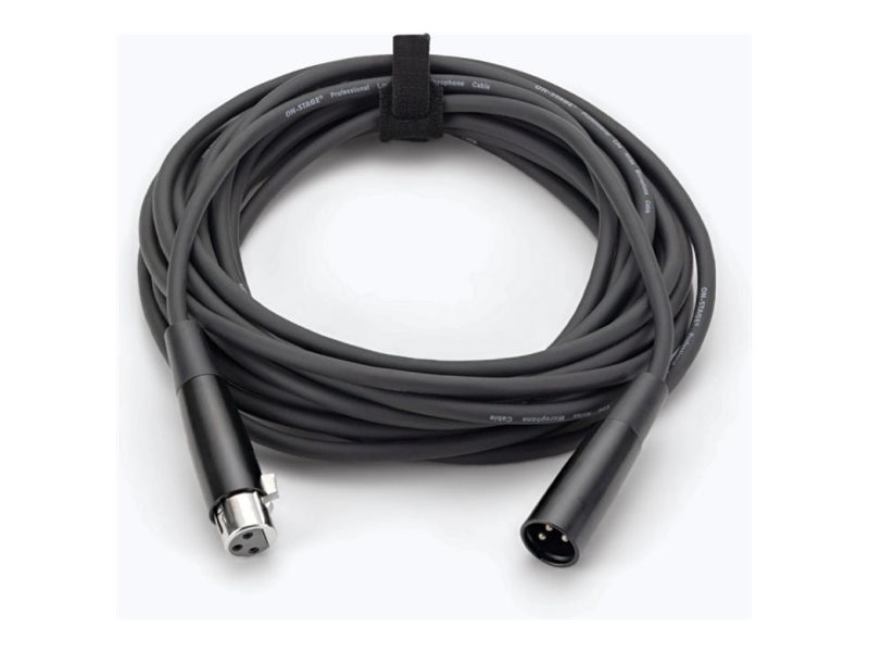 On-Stage audio extension cable - 25 ft