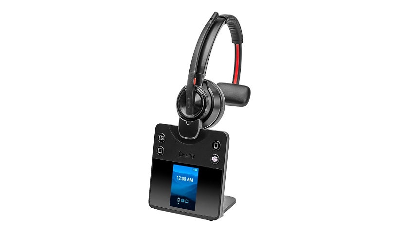 Poly Savi 8410 Office Monaural Microsoft Teams Certified DECT 1920-1930 MHz Headset