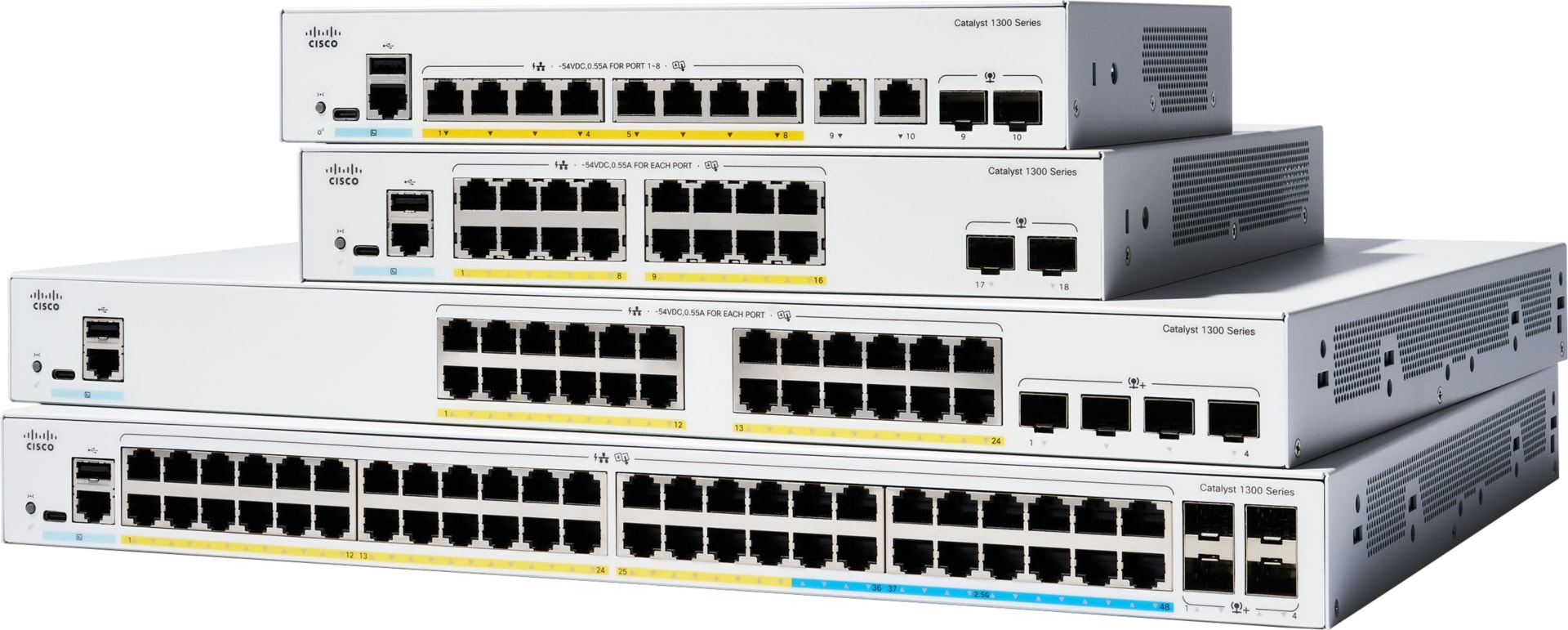 Cisco Catalyst 1300 Series 24 Port PoE+ Switch