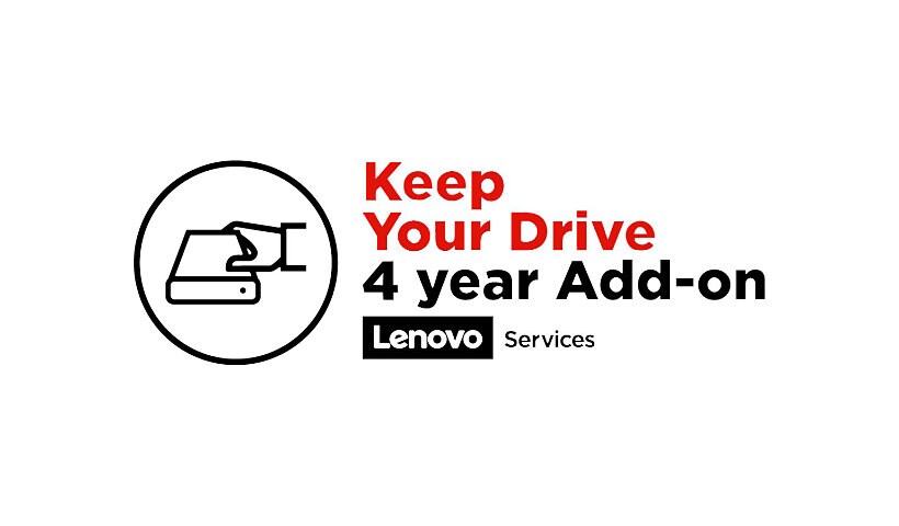 Lenovo Premier Support + Keep Your Drive + International Service Entitlement - extended service agreement - 4 years -