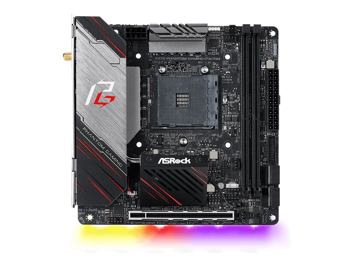 ASRock X570 Phantom Gaming-ITX/TB3 - motherboard - mini ITX - Socket AM4 -