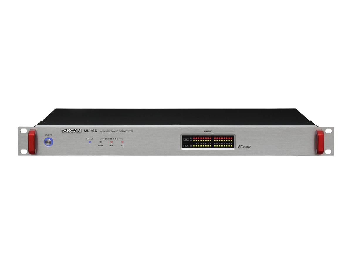 TASCAM ML-16D 16-Channel Analog/Dante Converter