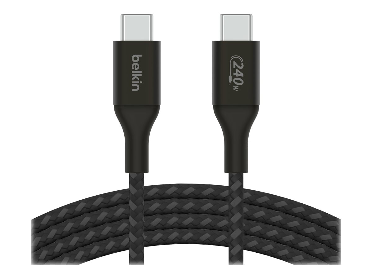Belkin BoostCharge - USB-C cable - 24 pin USB-C to 24 pin USB-C - 6.6 ft