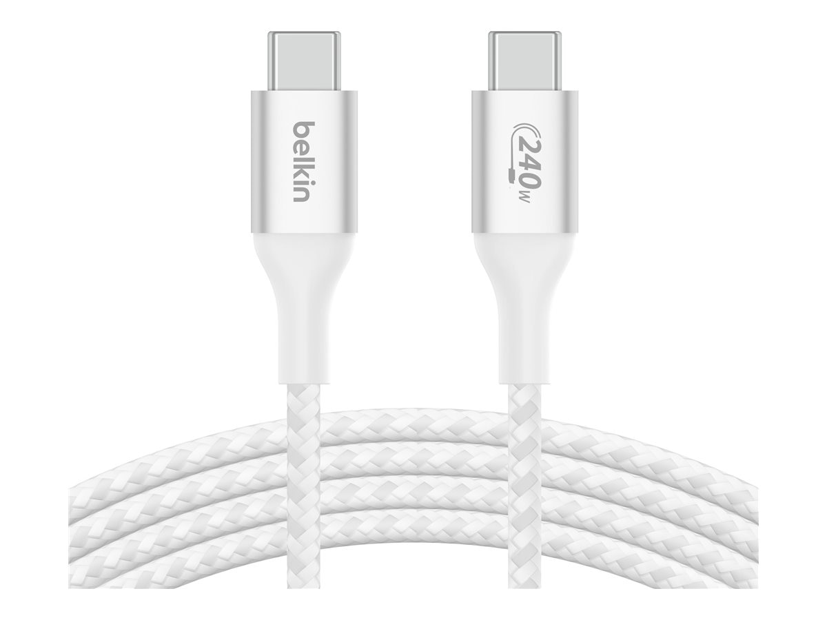 Belkin BOOST CHARGE - USB-C cable - 24 pin USB-C to 24 pin USB-C - 6.6 ft