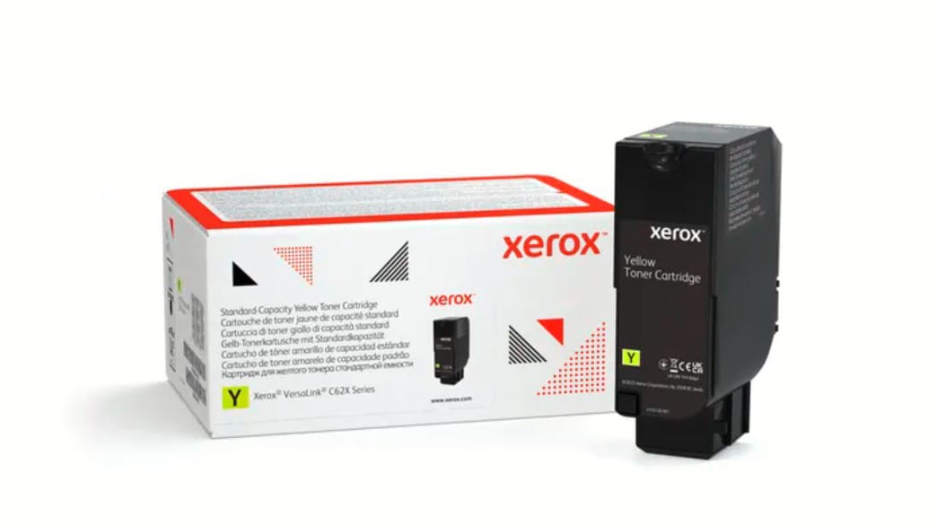 Xerox - yellow - original - toner cartridge