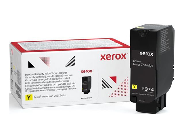 Thumbnail 2 of 2 for Xerox - yellow - original - toner cartridge