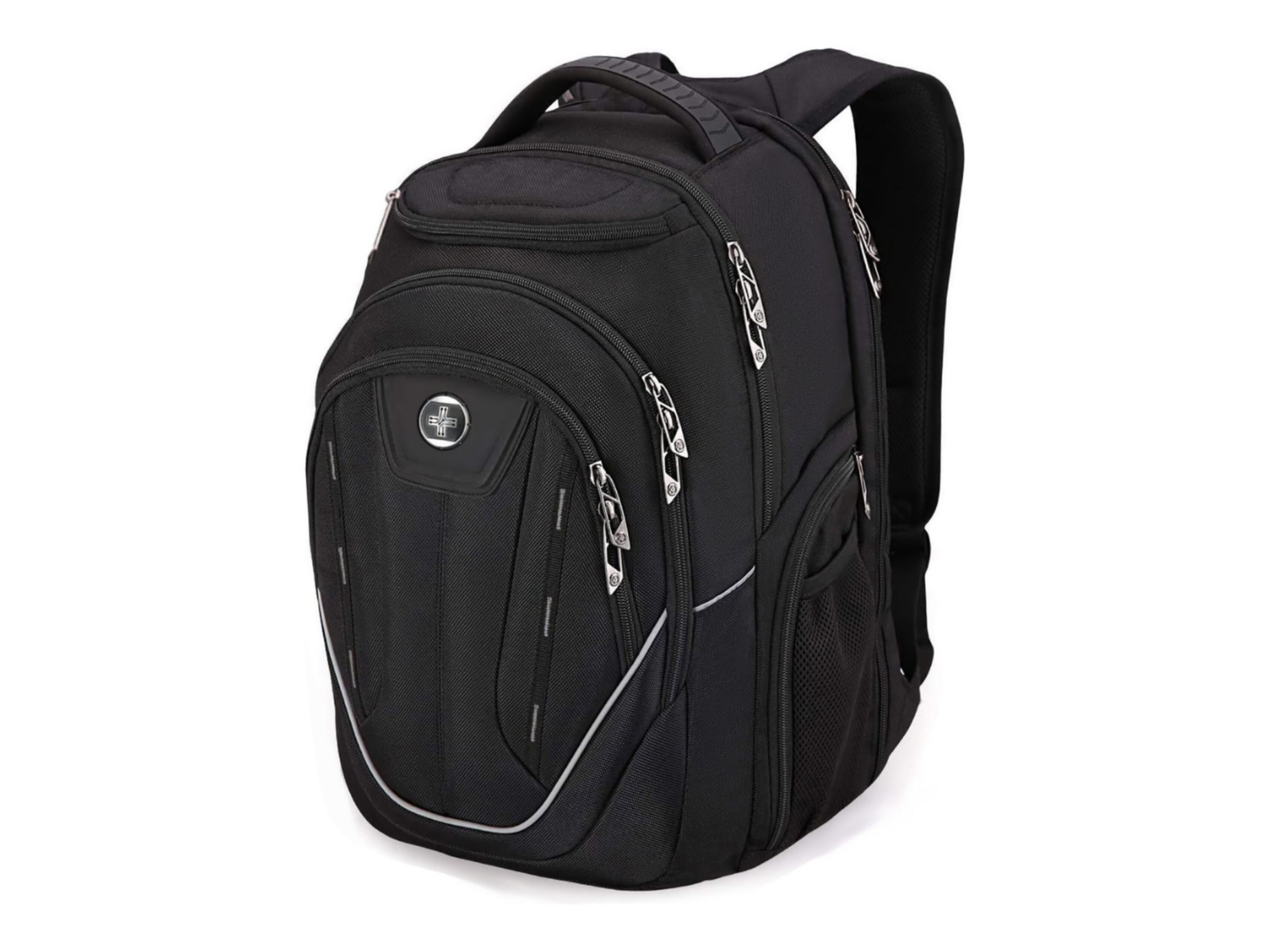 Swissdigital TERABYTE F J16BTF-02 Carrying Case Backpack for 15.6" Laptop - Black/Grey