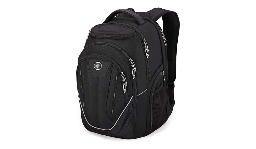 Swissdigital TERABYTE F J16BTF-02 Carrying Case Backpack for 15.6" Laptop - Black/Grey