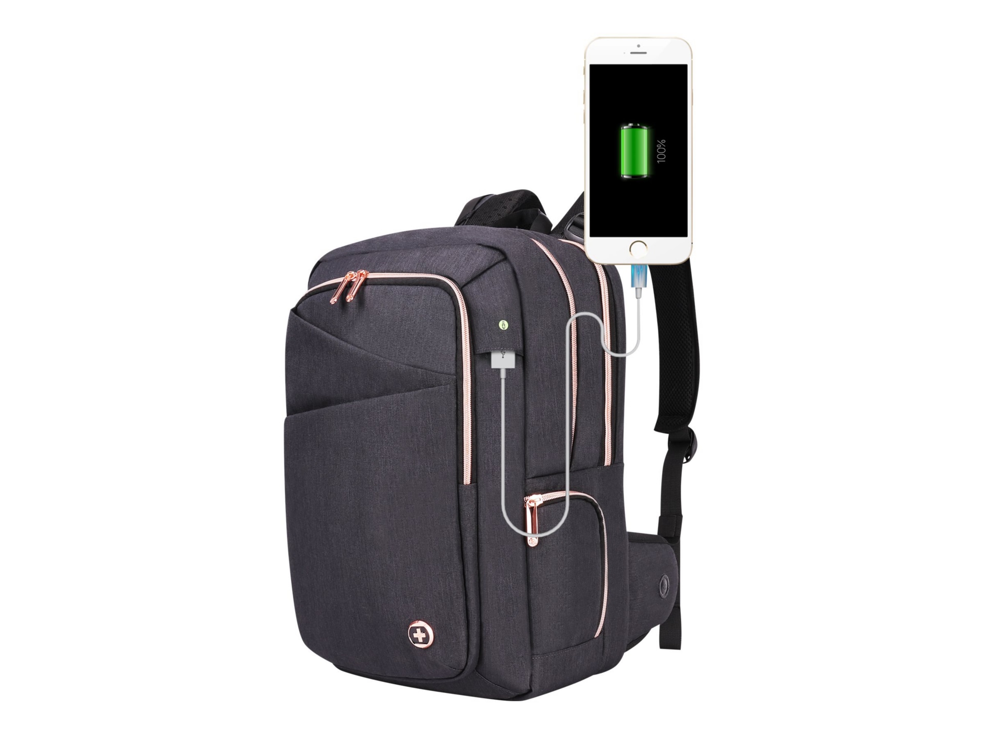 Swissdigital KATY ROSE SD1006M-01 Carrying Case Backpack