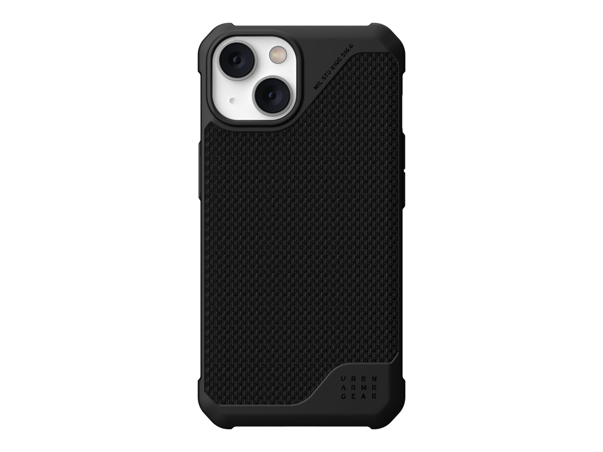 UAG Rugged Case for iPhone 14 [6.1-in] - Metropolis LT for MagSafe Kevlar Black - back cover for cell phone