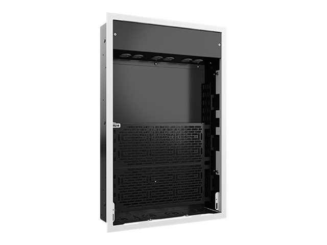 Chief Proximity X-Large In-Wall Storage Box - 6-Receptacles and Lever Lock - Black