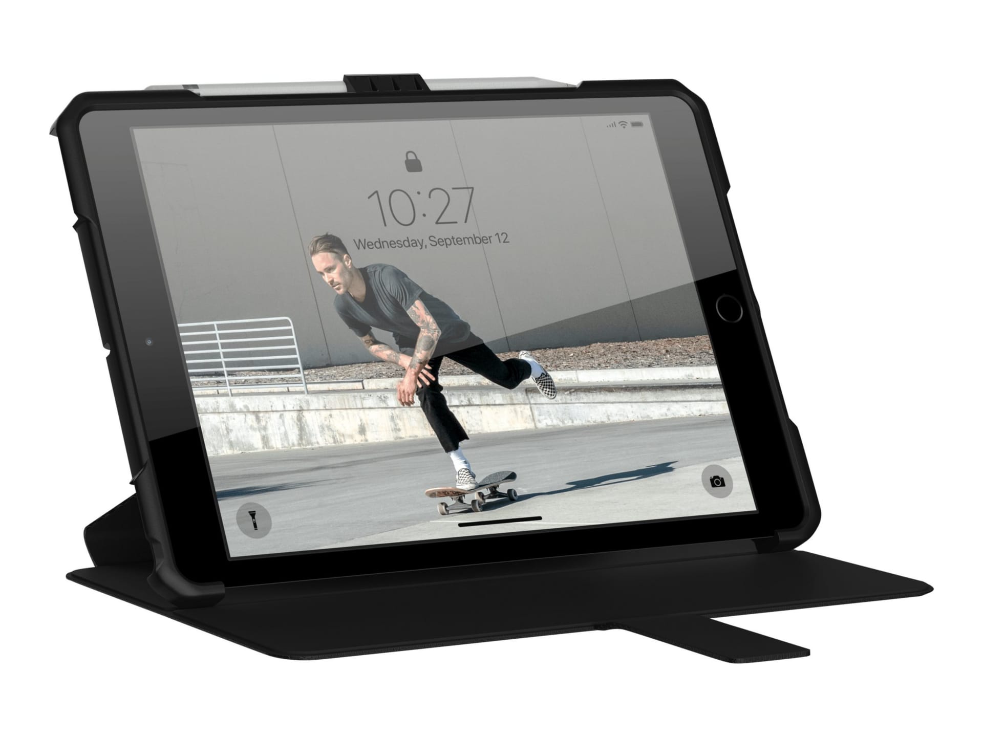 UAG Rugged Case for iPad 10.2-in (7/8 Gen, 2019/2020) - Metropolis Black -
