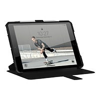 UAG Rugged Case for iPad 10.2-in (7/8 Gen, 2019/2020) - Metropolis Black - flip cover for tablet