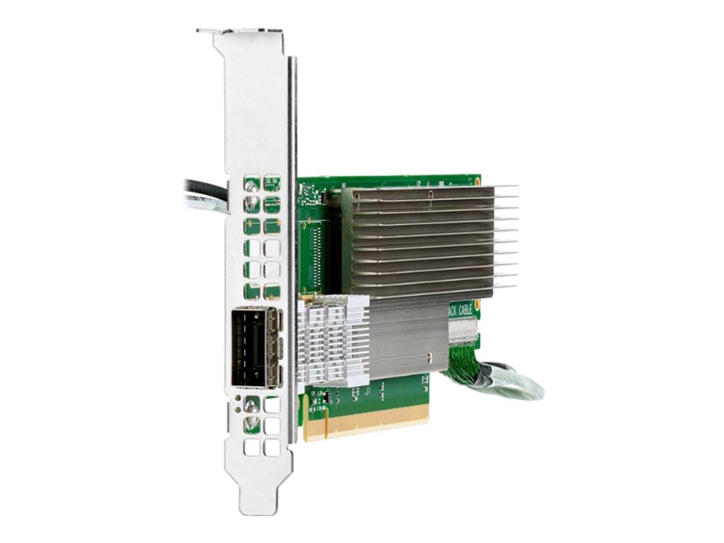 HPE InfiniBand HDR MCX653105A-HDAT - network adapter - PCIe 4.0 x16 - 200Gb Ethernet / 200Gb Infiniband QSFP28 x 1