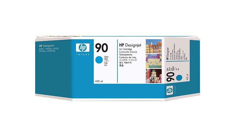 HP 90 - cyan - original - DesignJet - ink cartridge