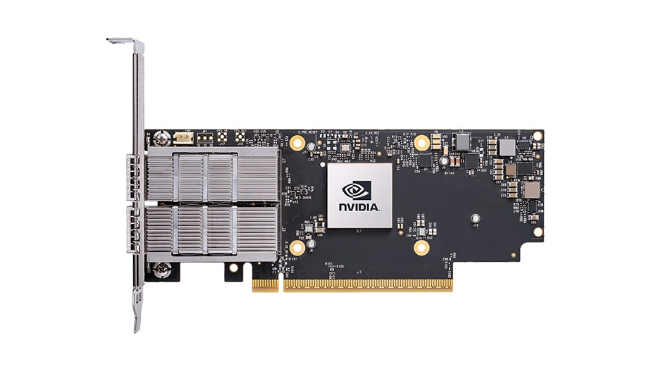 Pure Storage NVIDIA ConnectX-7 PCIe-Gen4 x8 25GbE 4 Port SFP28 Host Bus Ada