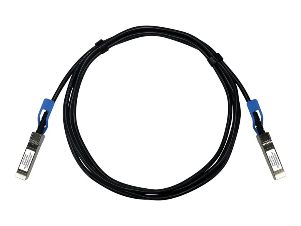 Eaton Tripp Lite Series SFP28 to SFP28 25GbE Passive Twinax Copper Cable (M/M), SFP-H25G-CU3M Compatible, Black, 3 m
