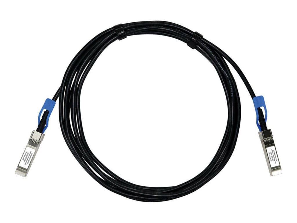 Tripp Lite 5m SFP28 to SFP28 25GbE Passive Twinax Copper Cable M/M SFP-H25G-CU1M Compatible - Black