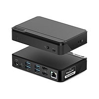 ALOGIC Universal Twin HD Pro Docking Station - docking station - USB-C - HDMI - 1GbE