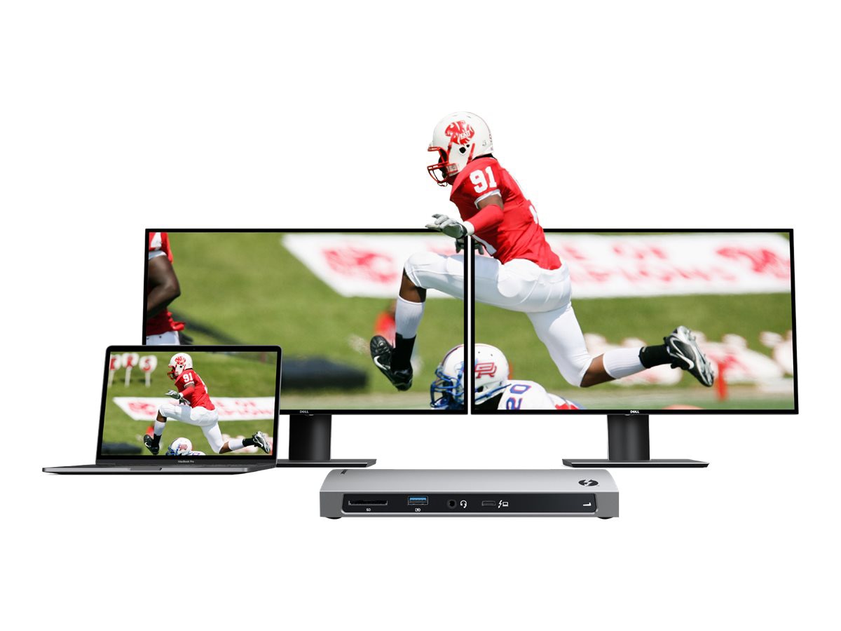 ALOGIC - docking station - Thunderbolt 4 - 3 x Thunderbolt - 1GbE