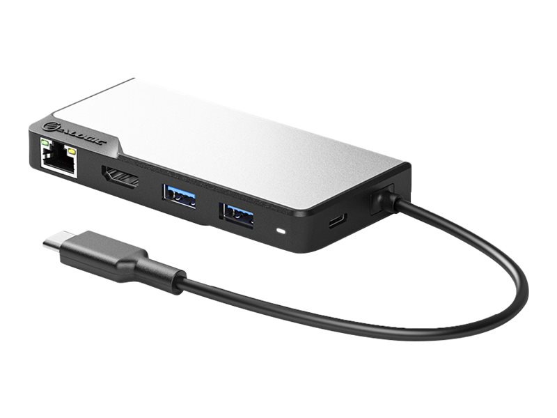 ALOGIC USB-C Fusion MAX 6-in-1 Hub V2 - docking station - USB-C 3.1 Gen 1 - VGA, HDMI - 1GbE