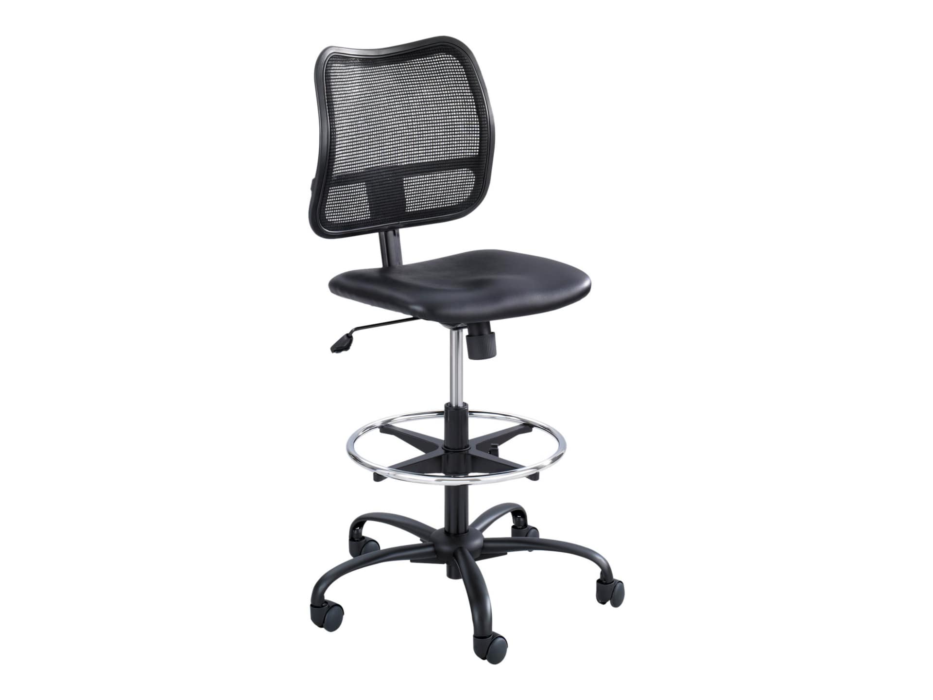 Safco Vue Extended-Height - chair - vinyl - black